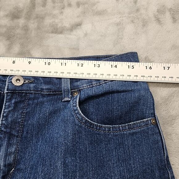 Gloria Vanderbilt Jeans Womens 10 SHORT Blue Amanda High Rise Slim Leg Stretch - Picture 12 of 16